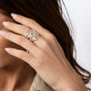 Julie Vos - Ring - Sahara Statement - Silver