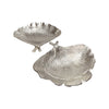 Decorative Tray - Lancaster Silver Metal Decorative Leaf