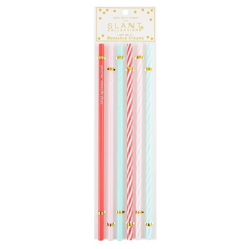Reusable Straws - Snow Much Fun - Findlay Rowe Designs