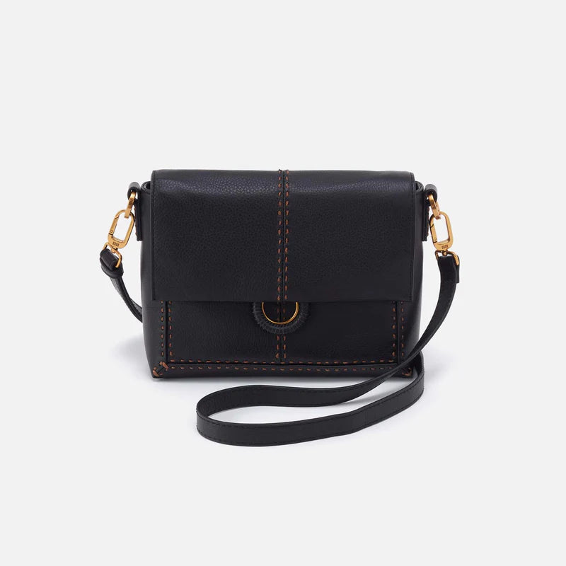 Hobo - Austin Flap Crossbody - Black