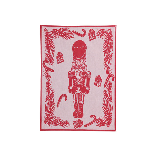 Vietri - Strofinaccio Dish Towels - Red Nutcracker