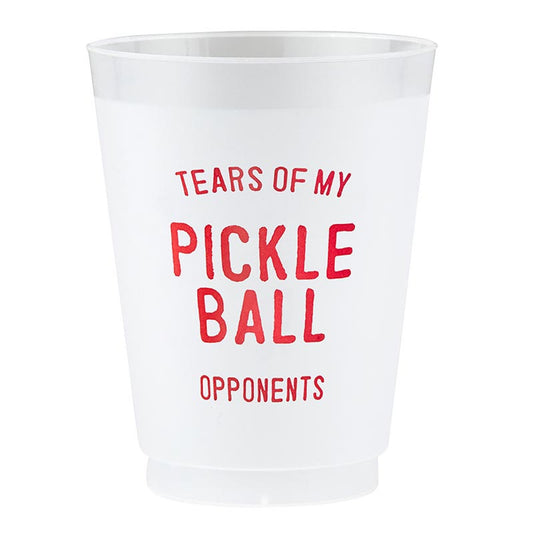 Party Cups - Pickleball Tears - Set 8 - Findlay Rowe Designs