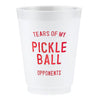 Party Cups - Pickleball Tears - Set 8 - Findlay Rowe Designs