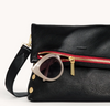 Hammitt - VIP Medium Black Brushed Gold - Red Zip - Findlay Rowe Designs
