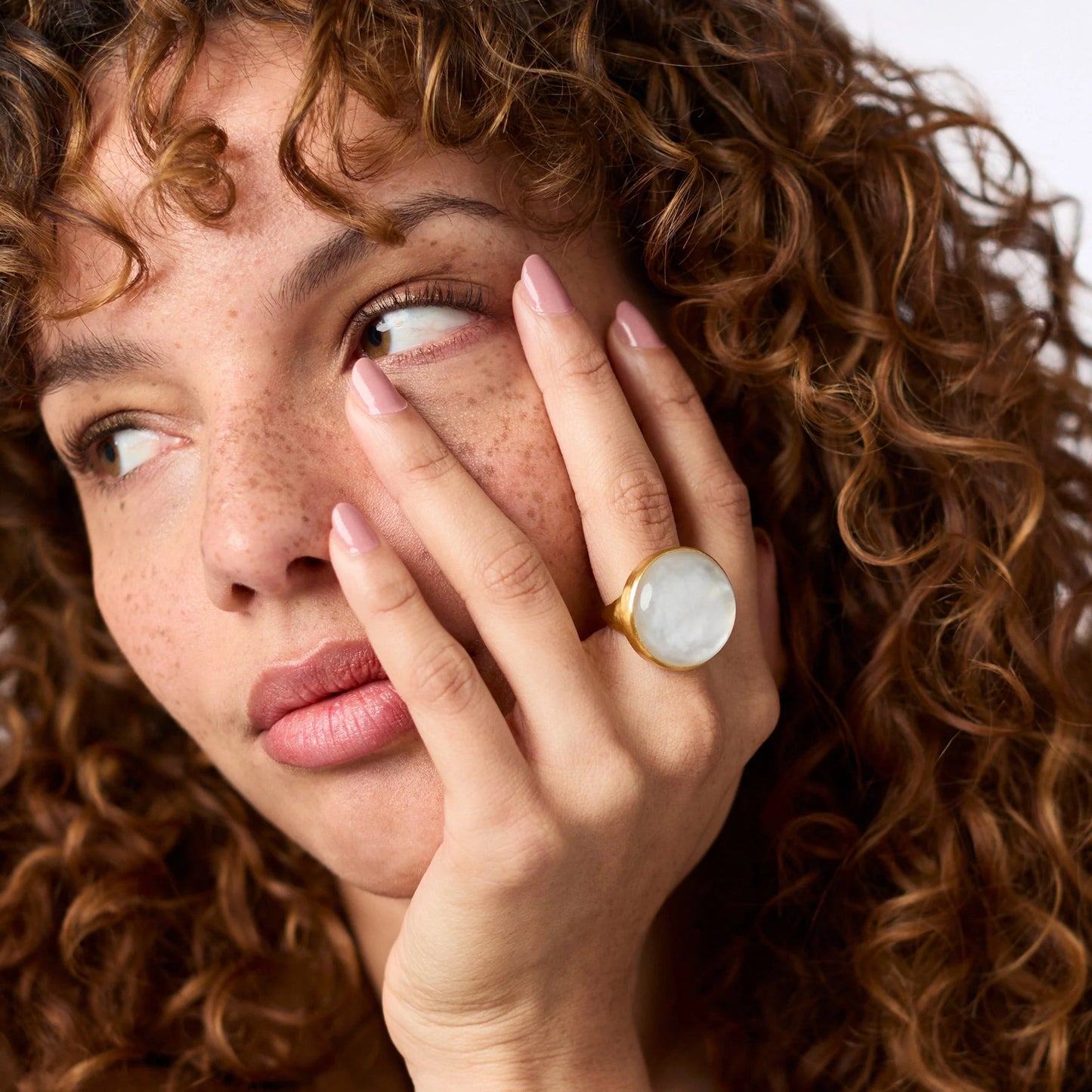 Julie Vos - Ring - Solara Statement -  Tanzanite Blue - Size 8