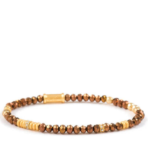 Spartina 449 - Bracelet - Stretch Bracelet 4mm - Bronze - Findlay Rowe Designs