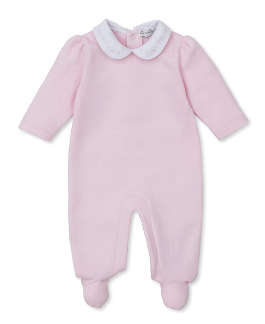 Kissy Kissy - Jacquard Footie - Sweet Homecoming - Pink
