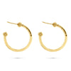 Capucine de Wulf - Earring - Berry Slice Medium Hoop - Gold - Findlay Rowe Designs