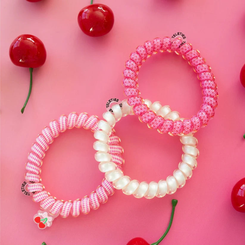 Teleties - Hair Ties - Cherry Bomb - Findlay Rowe Designs