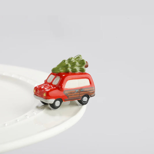 Nora Fleming - Mini - Woody With Tree - A147 - Findlay Rowe Designs