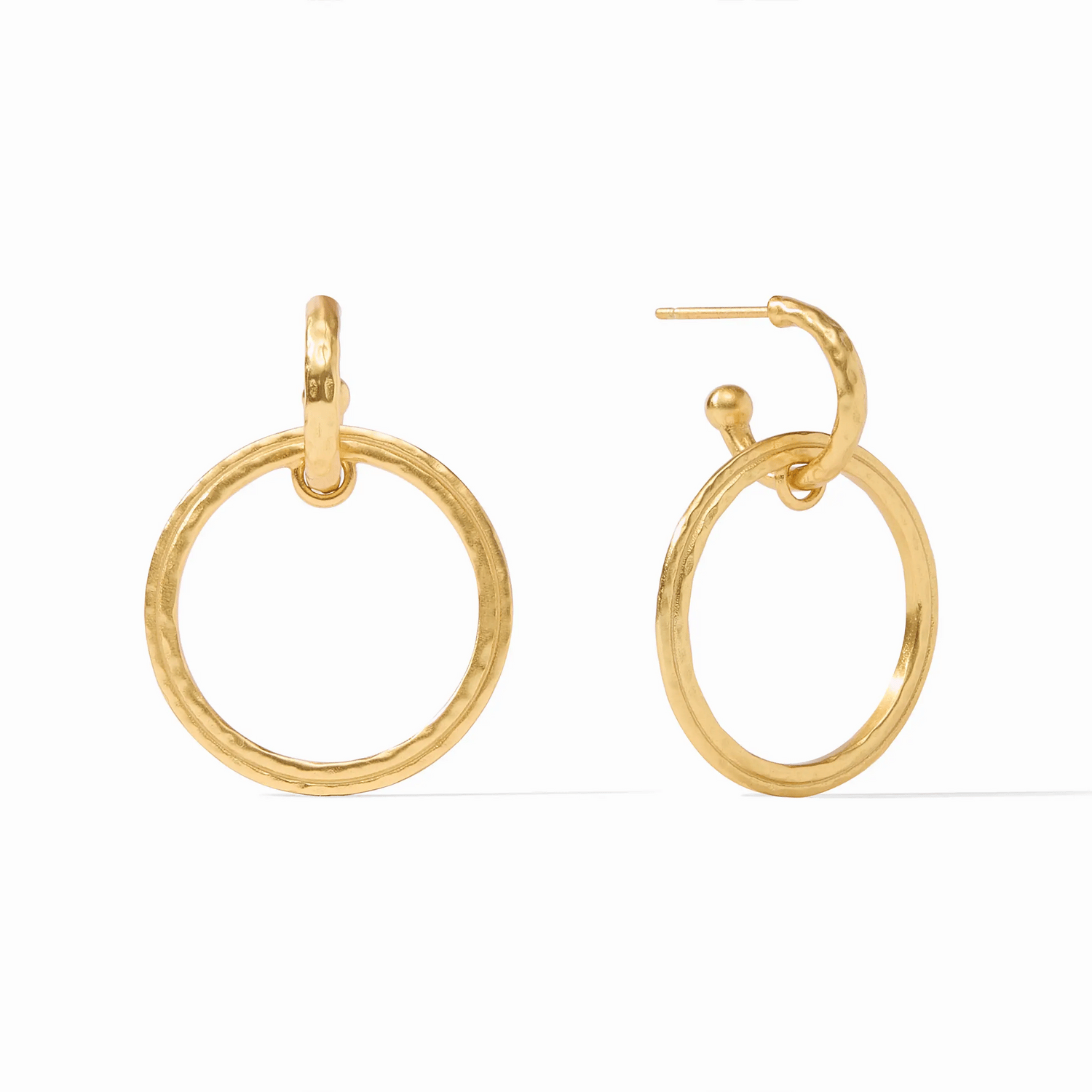 Julie Vos- Astor 6-in-1 Charm Earring - Iridescent Clear Crystal - Findlay Rowe Designs