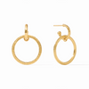 Julie Vos- Astor 6-in-1 Charm Earring - Iridescent Clear Crystal - Findlay Rowe Designs