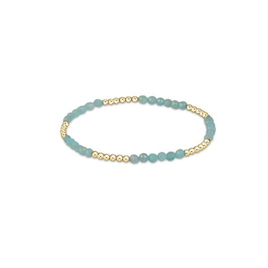 Enewton - Blissful Pattern 2.5mm Bead Bracelet - Amazonite - Findlay Rowe Designs