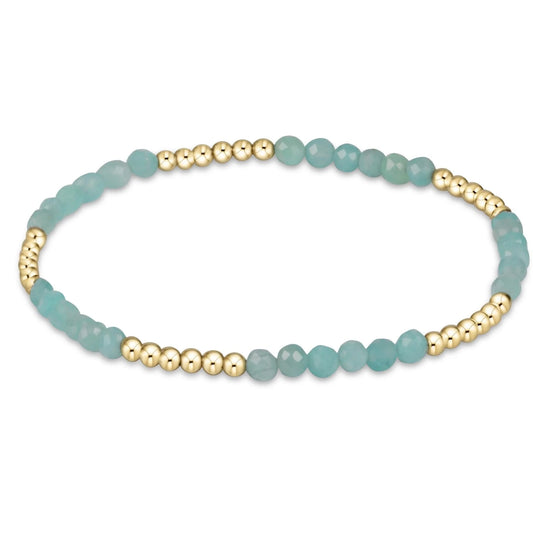 Enewton - Blissful Pattern 2.5mm Bead Bracelet - Amazonite - Findlay Rowe Designs