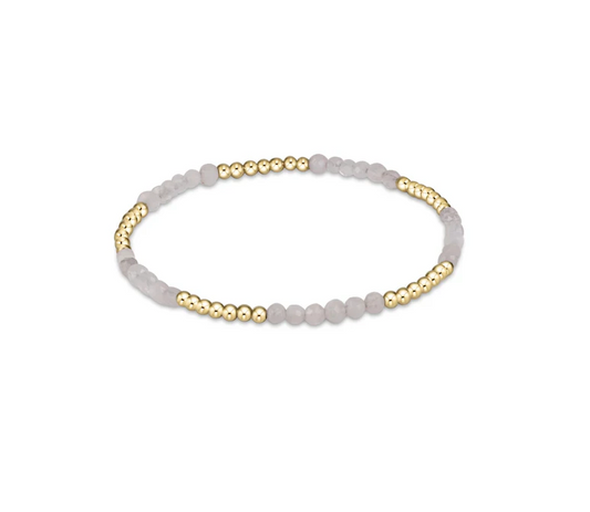 enewton - Blissful Pattern 2.5mm Bead Bracelet - Moonstone - Findlay Rowe Designs
