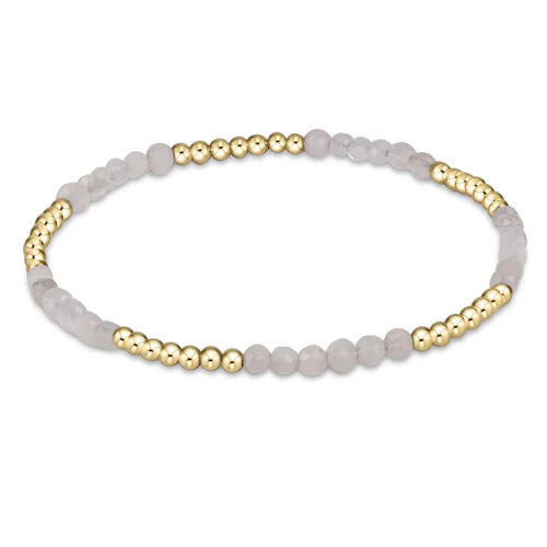 enewton - Blissful Pattern 2.5mm Bead Bracelet - Moonstone - Findlay Rowe Designs