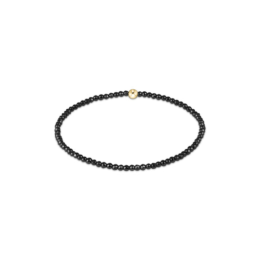 Enewton - Faceted Hematite 2mm Bead Bracelet - Findlay Rowe Designs