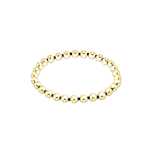 Enewton - Gameday Hope Grateful 5mm Bead Bracelet - Matte Navy - Findlay Rowe Designs