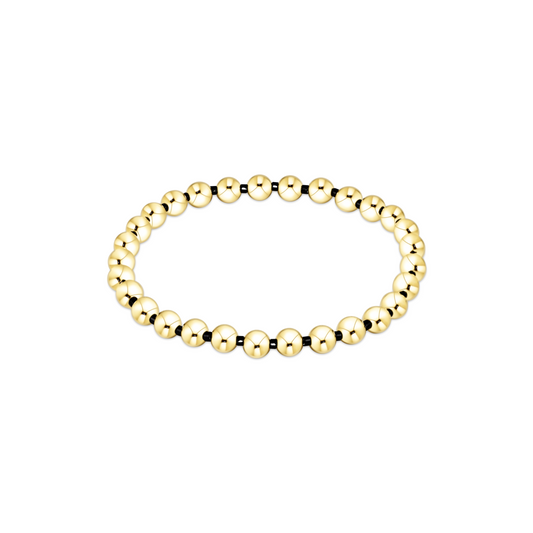 Enewton - Gameday Hope Grateful 5mm Bead Bracelet - Onyx - Findlay Rowe Designs
