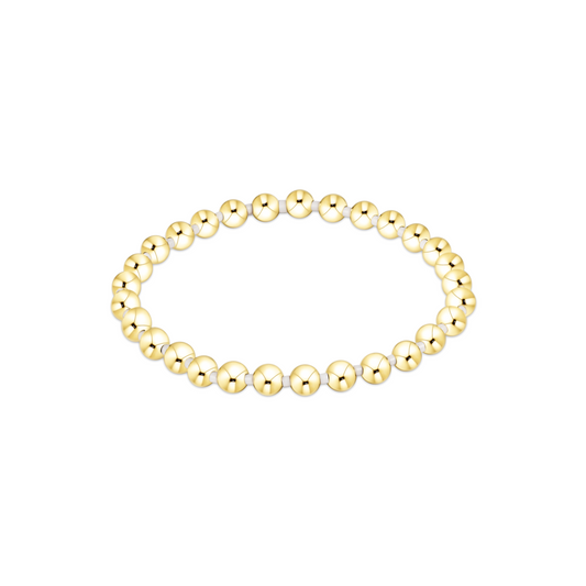 Enewton - Gameday Hope Grateful 5mm Bead Bracelet - White - Findlay Rowe Designs