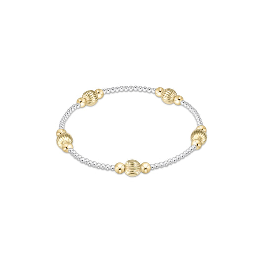 Enewton - Purpose Dignity 6mm Bead Bracelet - Mixed Metal - Findlay Rowe Designs