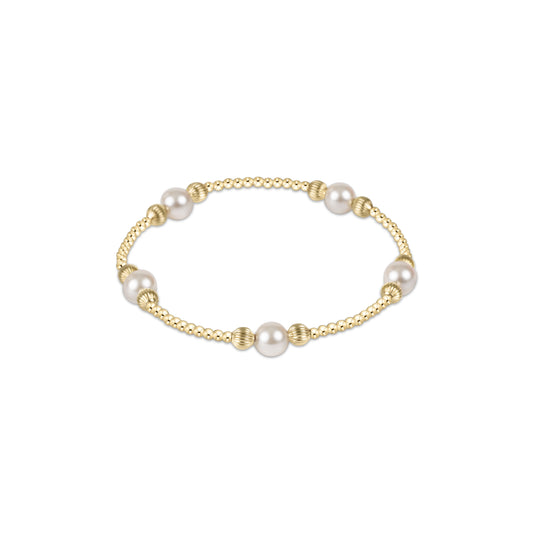 Enewton - Purpose Pearl 6mm Bead Bracelet - Dignity - Findlay Rowe Designs