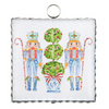 Round Top - Charm - Mini Blue Nutcrackers Print - Findlay Rowe Designs