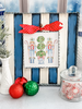 Round Top - Charm - Mini Blue Nutcrackers Print - Findlay Rowe Designs