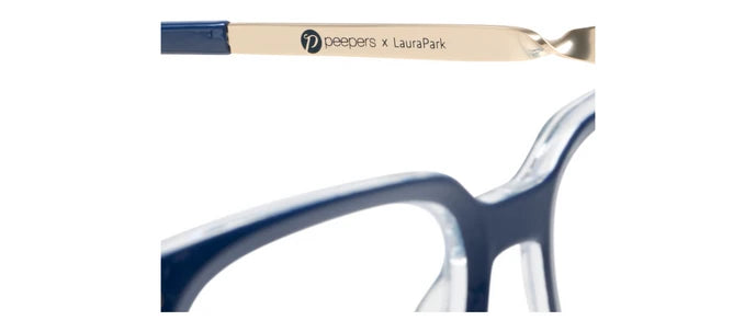 Peepers X Laura Park - Sidebar - Light Blue/Rosemary Stripe Lavender