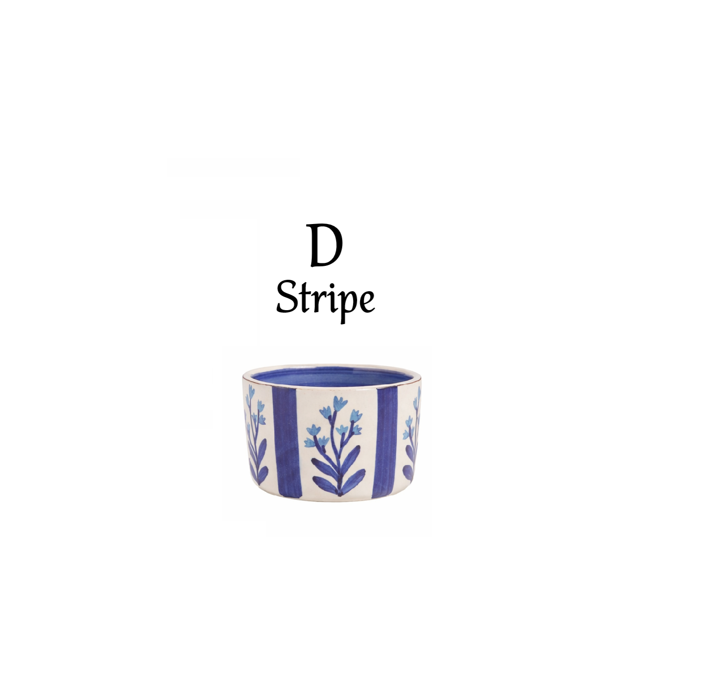 Mud Pie - Tidbit Bowl - Blue Floral - Findlay Rowe Designs