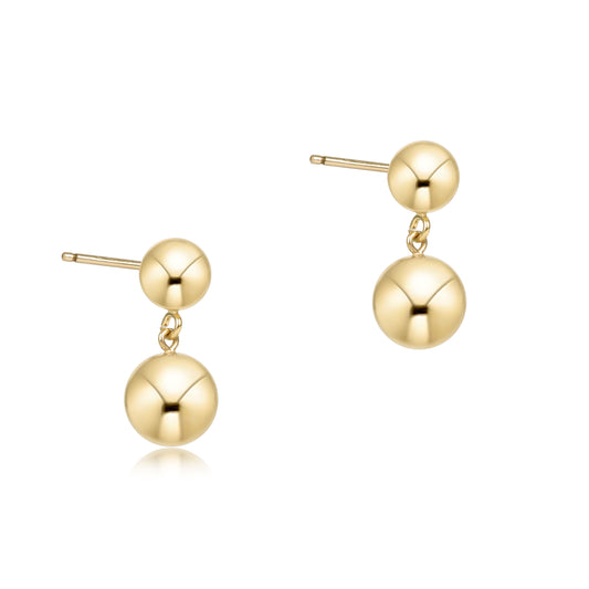 Enewton - Classic 8mm Ball Drop Stud - Gold - Findlay Rowe Designs