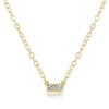 Enewton - 14kt gold and diamond Significance Bar Necklace - Two - Findlay Rowe Designs
