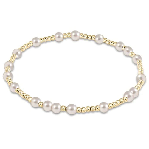 Enewton - Pearl hope unwritten bracelet - gold - Findlay Rowe Designs