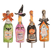 Round Top - Stake - Spooky Wine Bottles - Findlay Rowe Designs