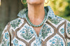 Jodifil - Dress - Midi Short Sleeve Tie Waist - Floral Natural Mix - Findlay Rowe Designs
