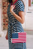 Mud Pie - Pouch - Americana Beaded Clutch - Findlay Rowe Designs