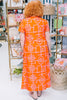 Jude Connally- Alexandra Dress Bamboo Lattice Apricot Light Pink - Findlay Rowe Designs