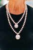 Necklace - Long Double Pearl - Findlay Rowe Designs