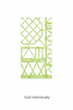 Caspari - Cloth Napkin - Bamboo Screen - Green - Findlay Rowe Designs