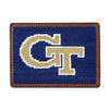 Smathers & Branson - Card Wallet - Collegiate Needlepoint - Findlay Rowe Designs