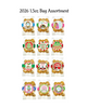 Oh Sugar - Nam's Bits Chocolate Chip Cookies - Christmas Small Bag - Findlay Rowe Designs