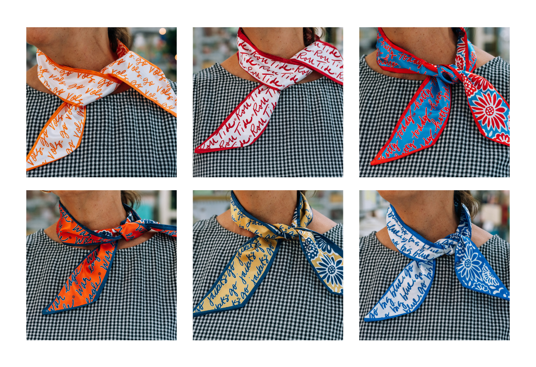 Desden by Landes - Skinny Scarf - Collegiate - Findlay Rowe Designs