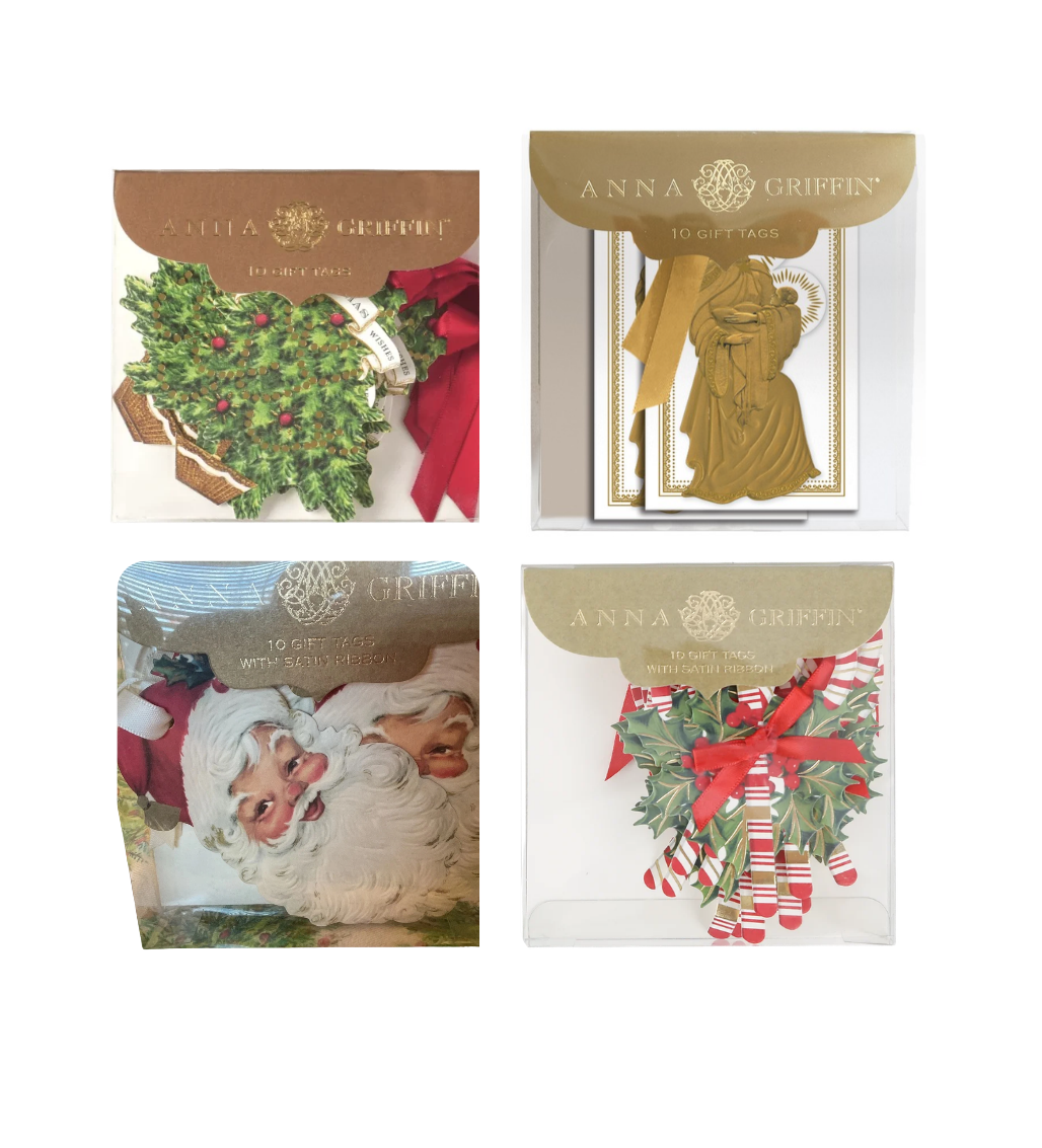 Anna Griffin - Christmas Gift Tags - Set 10 - Findlay Rowe Designs