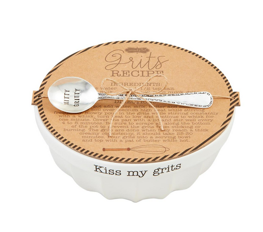 Mud Pie - Grits Bowl Set - Findlay Rowe Designs