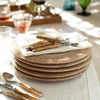 Caspari - Charger - Rattan - White Natural - Findlay Rowe Designs