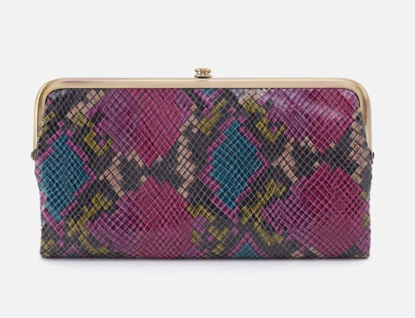 Clearance Hobo Lauren Clutch-Wallet Mosaic Snake Findlay