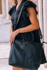 Hobo - Sheila Large Satchel - Black With Ball Chain Strap - Findlay Rowe Designs