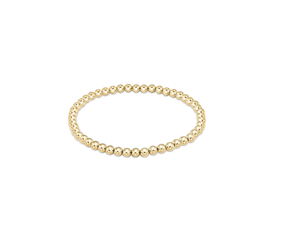 Enewton - Classic Gold 4mm Bead Bracelet - Findlay Rowe Designs