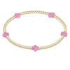 Enewton - EGirl Signature Cross Gold Small 2mm Bracelet - Bright Pink - Findlay Rowe Designs