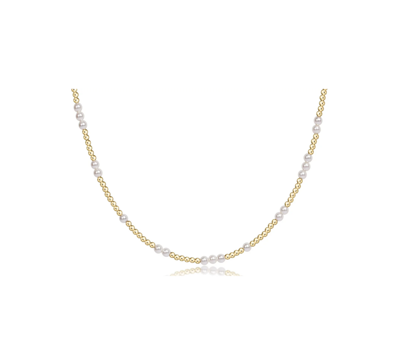 Enewton - 15in Choker Hope Unwritten - 3mm Pearl